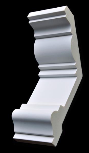 Decke 121 PU  11,6x22,4cm  feste Stuckleiste für Raumgestaltung